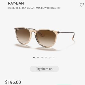 New RayBan Erika